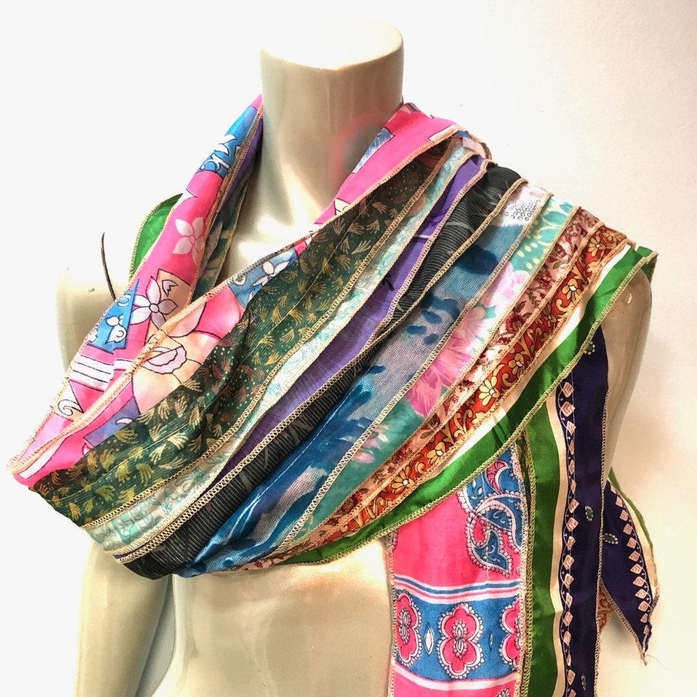 Art Studio Original Sari Scarf - New with Tags